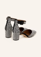 KURT GEIGER Slingpumps BURLINGTON mit Schmucksteinen, Farbe: SCHWARZ/ WEISS (Bild 1)
