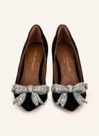 KURT GEIGER Pumps with decorative gems, Color: BLACK (Image 1)