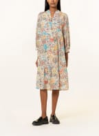 DRYKORN Kleid SORCHA, Farbe: ECRU/ HELLBLAU/ LACHS (Bild 1)