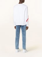 HUGO Sweatshirt DIRAFFE, Farbe: WEISS/ ROT (Bild 1)