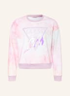 GUESS Sweatshirt, Farbe: ROSA/ HELLLILA/ HELLGELB (Bild 1)