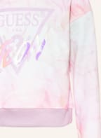 GUESS Sweatshirt, Farbe: ROSA/ HELLLILA/ HELLGELB (Bild 1)