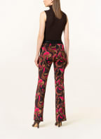 CAMBIO Trousers FLOWER , Color: BLACK/ BROWN/ LIGHT BROWN (Image 1)