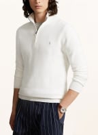 POLO RALPH LAUREN Half-zip sweater , Color: WHITE (Image 1)