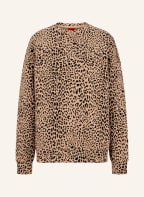 HUGO Jacquard-Sweatshirt DOCCIA , Farbe: BRAUN/ SCHWARZ (Bild 1)