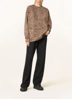 HUGO Jacquard-Sweatshirt DOCCIA , Farbe: BRAUN/ SCHWARZ (Bild 1)