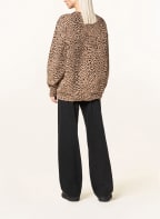 HUGO Jacquard-Sweatshirt DOCCIA , Farbe: BRAUN/ SCHWARZ (Bild 1)