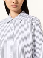HUGO Hemdbluse THE ESSENTIAL SHIRT, Farbe: WEISS/ DUNKELGRAU (Bild 1)