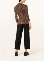 HOBBS Shirt AIMEE with 3/4 sleeves, Color: COGNAC/ BEIGE/ ECRU (Image 1)