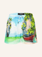 ZEGNA Badeshorts PHUKET, Farbe: HELLGRÜN/ HELLBLAU/ CREME (Bild 1)
