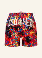 DSQUARED2 Kąpielówki bokserki AFTER MIDNIGHT GOTH , Kolor: CZERWONY/ ŻÓŁTY (Obrazek 1)