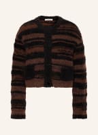 DOROTHEE SCHUMACHER Strickjacke , Farbe: BRAUN/ SCHWARZ (Bild 1)
