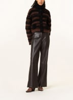 DOROTHEE SCHUMACHER Strickjacke , Farbe: BRAUN/ SCHWARZ (Bild 1)