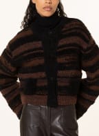 DOROTHEE SCHUMACHER Strickjacke , Farbe: BRAUN/ SCHWARZ (Bild 1)