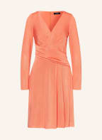 LAUREN RALPH LAUREN Cocktailkleid GLENDON in Wickeloptik, Farbe: LACHS (Bild 1)