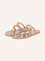 VALENTINO GARAVANI Flip flops ROCKSTUD , Color: BEIGE (Image 1)