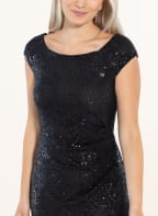 SWING Abendkleid mit Pailletten, Farbe: SCHWARZ (Bild 1)
