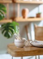 Villeroy & Boch 6er-Set Kaffeetassen PERLEMOR, Farbe: BEIGE/ CREME (Bild 1)