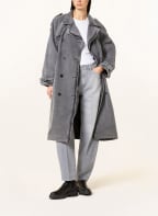 MEOTINE Denim trench coat , Color: GRAY (Image 1)