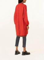 American Vintage Strickjacke mit Alpaka , Farbe: ROT/ BRAUN (Bild 1)