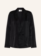 NEO NOIR Blazer aus Satin, Farbe: SCHWARZ (Bild 1)