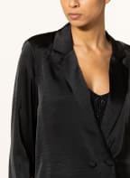 NEO NOIR Blazer aus Satin, Farbe: SCHWARZ (Bild 1)