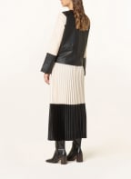 InWear Pleated skirt ZILKYIW, Color: CREAM/ BLACK (Image 1)