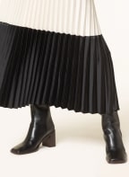 InWear Pleated skirt ZILKYIW, Color: CREAM/ BLACK (Image 1)