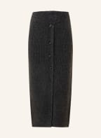 BLACK PALMS THE LABEL Knit skirt SENJA, Color: DARK GRAY (Image 1)