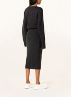 BLACK PALMS THE LABEL Knit skirt SENJA, Color: DARK GRAY (Image 1)