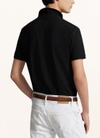POLO RALPH LAUREN Piqué-Poloshirt Custom Slim Fit, Farbe: SCHWARZ (Bild 1)