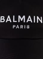 BALMAIN Cap, Color: BLACK/ WHITE (Image 1)