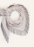 HERZEN'S ANGELEGENHEIT Schal mit Cashmere, Farbe: CREME/ TAUPE (Bild 1)