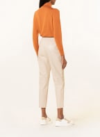 HERZEN'S ANGELEGENHEIT 7/8-Hose in Lederoptik , Farbe: CREME (Bild 1)