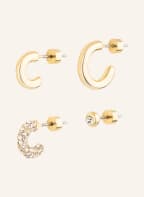 COS Set: Ohrringe und Ohrstecker , Farbe: GOLD/ WEISSGOLD (Bild 1)