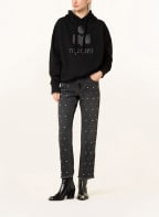 ISABEL MARANT ÉTOILE Straight Jeans DULANO mit Perlen, Farbe: 02FK FADED BLACK (Bild 1)