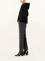 ISABEL MARANT ÉTOILE Straight Jeans DULANO mit Perlen, Farbe: 02FK FADED BLACK (Bild 1)