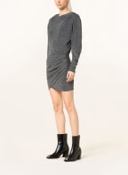ISABEL MARANT ÉTOILE Kleid BENEDICTE mit Glitzergarn, Farbe: SCHWARZ/ SILBER (Bild 1)