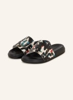 Alexander McQUEEN Slides, Color: DARK BLUE (Image 1)
