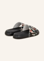 Alexander McQUEEN Slides, Color: DARK BLUE (Image 1)