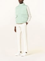 Alexander McQUEEN Quilted vest, Color: MINT (Image 1)