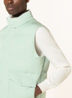 Alexander McQUEEN Quilted vest, Color: MINT (Image 1)