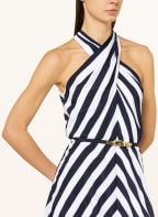 LAUREN RALPH LAUREN Kleid, Farbe: WEISS/ DUNKELBLAU (Bild 1)