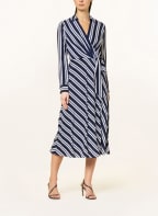 LAUREN RALPH LAUREN Kleid POLY, Farbe: DUNKELBLAU/ WEISS (Bild 1)