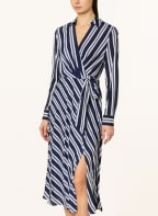 LAUREN RALPH LAUREN Kleid POLY, Farbe: DUNKELBLAU/ WEISS (Bild 1)