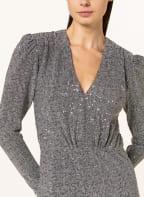 DANTE6 Kleid ZOUZOU mit Glitzergarn und Pailletten, Farbe: SILBER (Bild 1)