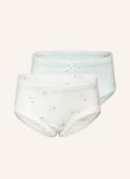 Sanetta 2er-Pack Slips, Farbe: MINT/ WEISS (Bild 1)