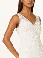 ADRIANNA PAPELL Abendkleid mit Schmucksteinen , Farbe: CREME/ WEISS (Bild 1)