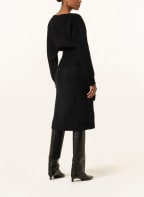 FABIANA FILIPPI Strickkleid mit Merinowolle und Cashmere, Farbe: SCHWARZ (Bild 1)