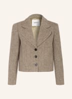 ba&sh Cropped-Blazer BLANCHE , Farbe: CREME/ HELLBRAUN (Bild 1)
